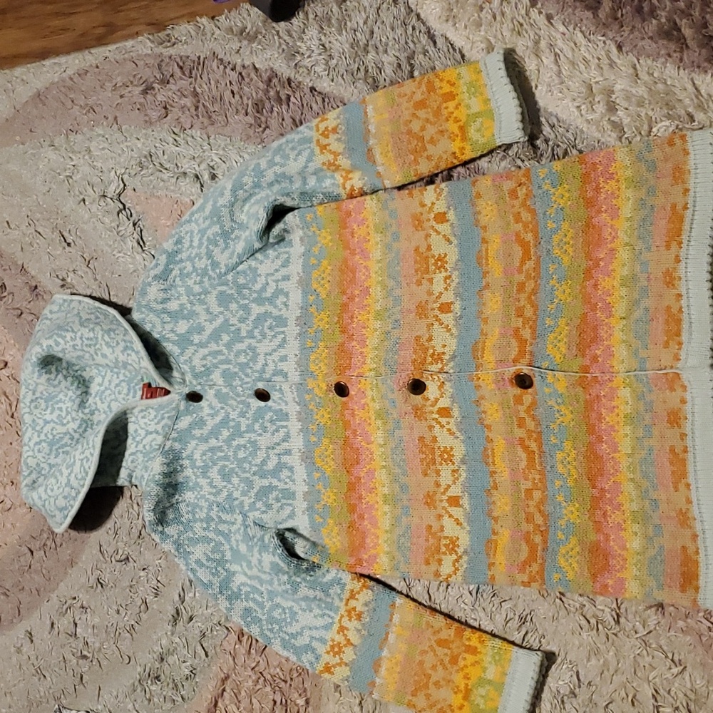 Sundance Multicolor Hooded Sweater